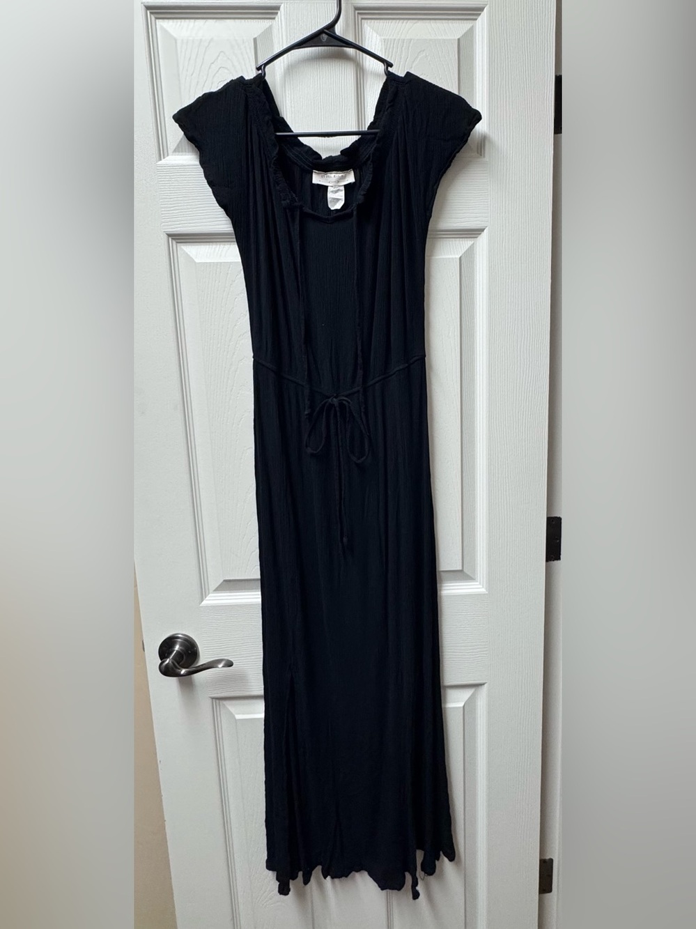 Level Eight Women Ribbed Off Shoulder Maxi Dress (Size: S)